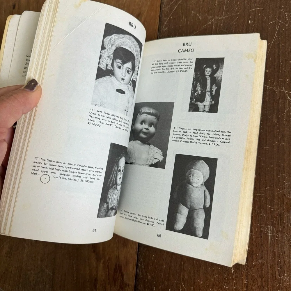 Doll Values ANTIQUE & MODERN Identification‎ book 1979 Patricia Smith